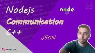 communication between C / CPP and nodejs in linux using make and json file in 5 mins - linux series