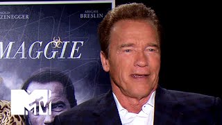 Arnold Schwarzenegger on the “Surprise Ending” of ‘Terminator Genisys’ | MTV News