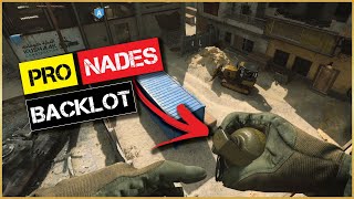 PRO NADES TUTORIAL ( BACKLOT )