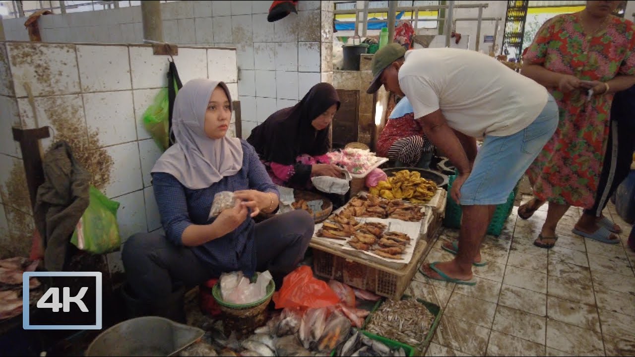 рџ рџ Daily Life In Indonesian Local Market Youtube