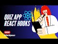 Build A Quiz App in React Hooks | React Hooks Beginner Project Tutorial #react #reactjs