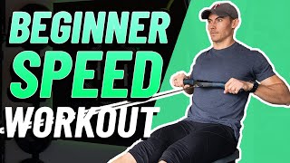 The ABSOLUTE Beginner Rowing Workout!