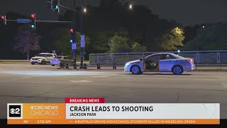 Crash leads to shooting on DuSable Lake Shore Dive in Jackson Park