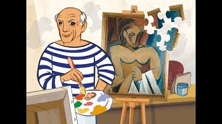 Pablo Picasso 🎨 Présentation de l'artiste pour les enfants du primaire 👩‍🏫.