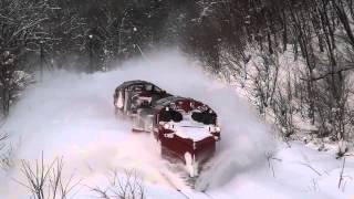 宗谷本線DE15常時運転排雪ラッセル車 Snowplow train,Soya Line,Hokkaido,Japan