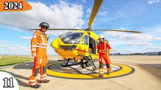 Emergency Helicopter Medics - Series 2024 Episode 11: A seriously injured cyclist is rescued