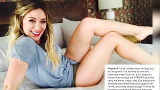 Hilary Duff Addresses Body Issues on Instagram, Celebrates Her SEXY Legs