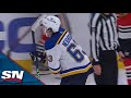 Blues' Jake Neighbours Scores Off Sneaky No-Look Pass From Pavel Buchnevich