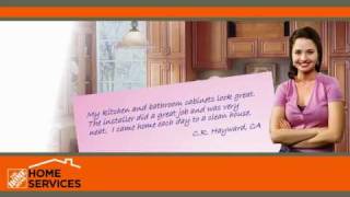 The Home Depot Home Services Kitchen Cabinet Refacing