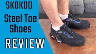 Lightweight and Comfortable - SKOKOD Steel Toe Shoes