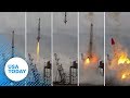 Japanese rocket crashes just six seconds after take-off