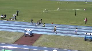 20140525道央記録会第３戦　男子小学3,4年100m2組