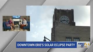 Downtown Erie's Solar Eclipse Party