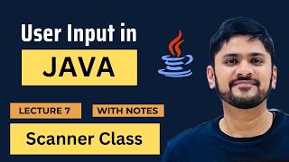Java User Input (Scanner class) | Java Tutorial for Beginners | Amit Thinks
