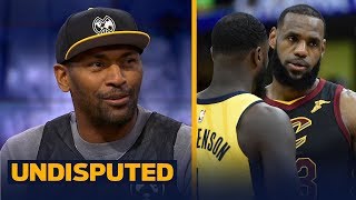 Metta World Peace on Lance Stephenson's matchup with LeBron in Rd. 1 of the playoffs | UNDISPUTED