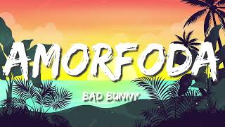 Bad Bunny - Amorfoda (Letras / Lyrics)