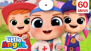 Baby John And The Rescue Squad Song + More Little Angel Kids Songs & Nursery Rhymes