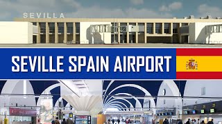 SEVILLE AIRPORT (SVQ) SPAIN Airport TOUR ✈️ Airport REVIEW AEROPUERTO DE SEVILLA