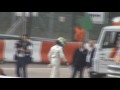 clio cup crash angry driver fight aanrijding truck gp @ zolder