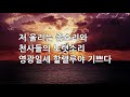 새찬송가 237장 통226 저 건너편 강 언덕에