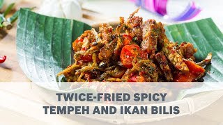 Twice-Fried Spicy Tempeh and Ikan Bilis Recipe - Cooking with Bosch