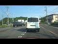 4倍速 車載 積丹半島 神威岬 駐車場→余市町 北海道 国道229号線