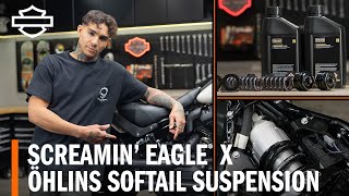Harley-Davidson x Ohlins Softail Suspension Upgrade Overview