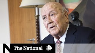 South Africa’s last apartheid president, F.W. de Klerk, dies