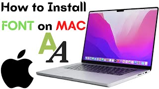 How to Install Font on Mac | How to Install Font on Macbook Very Easy