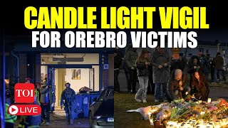 LIVE: Orebro People Pay Tribute To Victims Of Sweden Mass Shooting | Orebro Shooting Live Updates