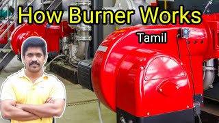 Boiler Burner Working Principle | Oil fired | Tamil | Lohisya Media