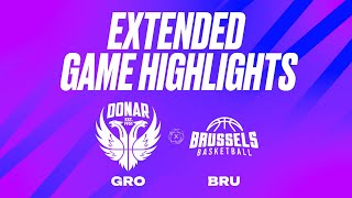 Donar Groningen vs. Brussels Basketball - Game Highlights