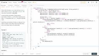 890. Find and Replace Pattern Leetcode || July 29 2022
