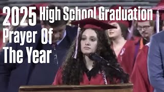 The Prayer That Shook the Field | Tioga High School Graduation 2025 | Annaston Stokes