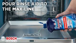 How to: Add Rinse Aid to your Bosch Dishwasher