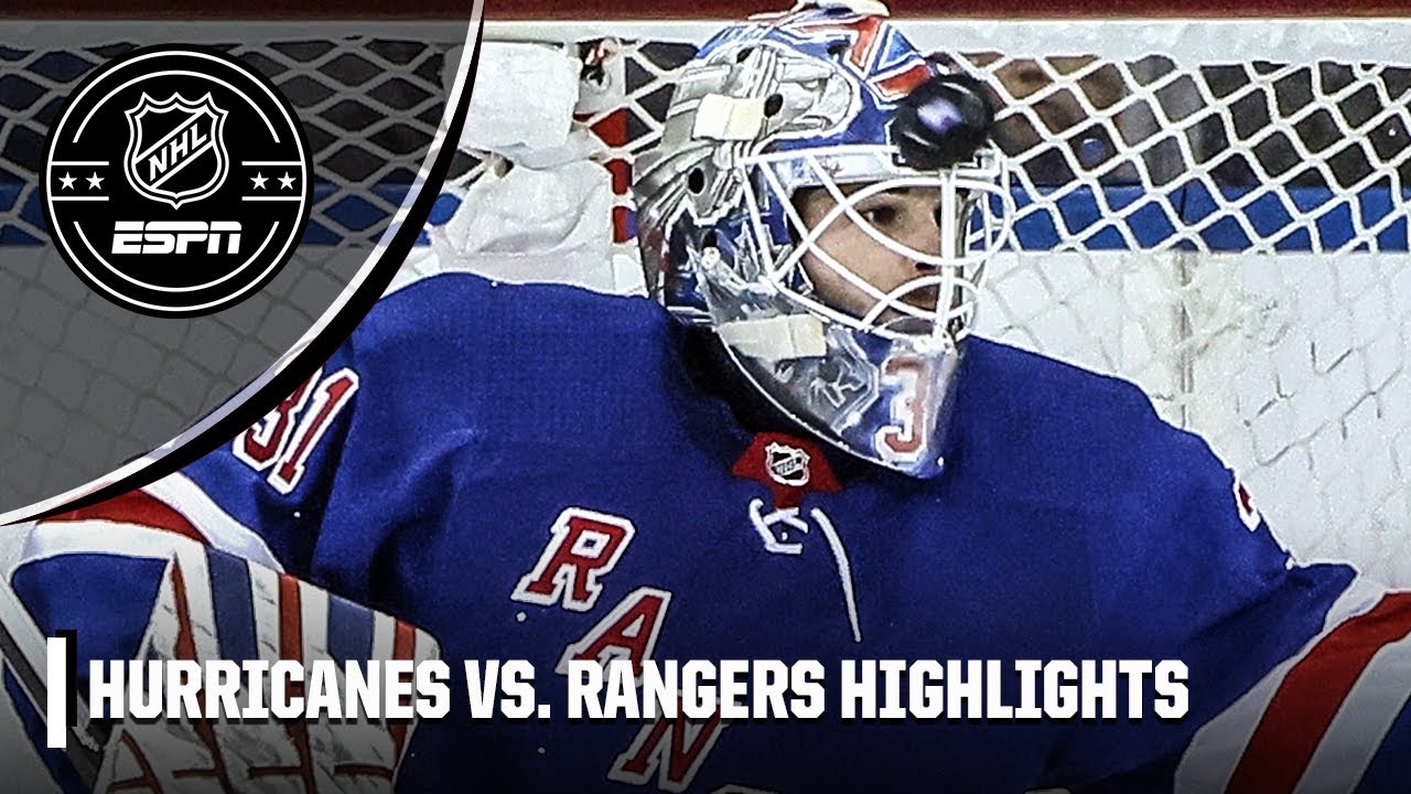 Carolina Hurricanes Vs. New York Rangers | Full Game Highlights - YouTube