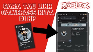 HOW TO KNOW ROBLOX GAMEPASS LINKS ON THE LATEST 2023 HP