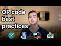 QR code best practices 2024
