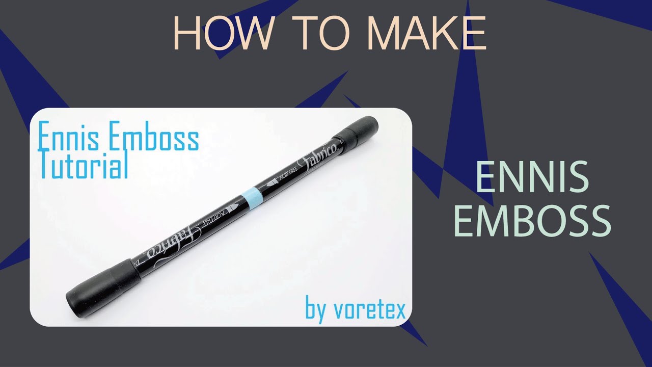 Ennis Emboss Mod Pen Modding Tutorial Youtube