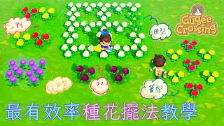 Most Effective Flower Layout Guide! 🌷| [ACNH] Gugee Crossing