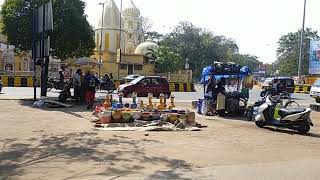 Plain air outdoor watercolor study Rankini Mandir kadma Jamshedpur jharkhand india