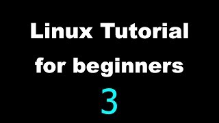 Linux Tutorial for Beginners - 3 - The shell