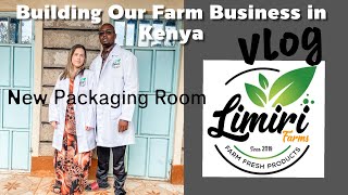 We Have a New Room for Packaging + Processing Our Products!  | Farming Business | Kenya | Vlog