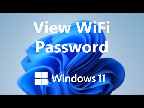 How To See Your Wifi Password In Windows 11