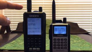 Uniden BCD436HP with the BCD396XT using after market antennas