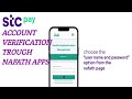 STC Pay Account Verification Trough Nafath Apps