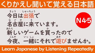 Basic Japanese Phrases and Vocabulary N4/N5 : Japanese Language Learning