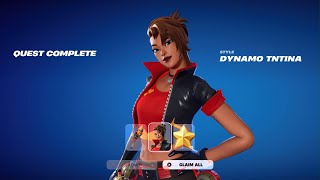 How To Unlock Dynamo TNTINA Skin FAST - Fortnite