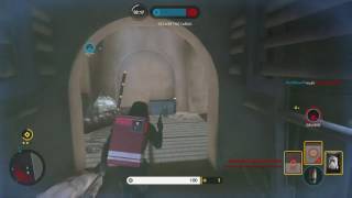 SWBF: using the dt-12 in a match of cargo