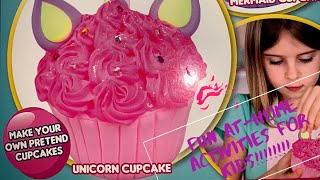 Fun Activities to do with kids during Coronavirus Quarantine | Creamy Mallo Pretend Cupcake Playset
